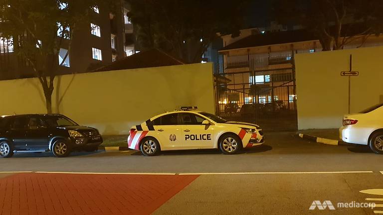 singapore boys home arrested by the police